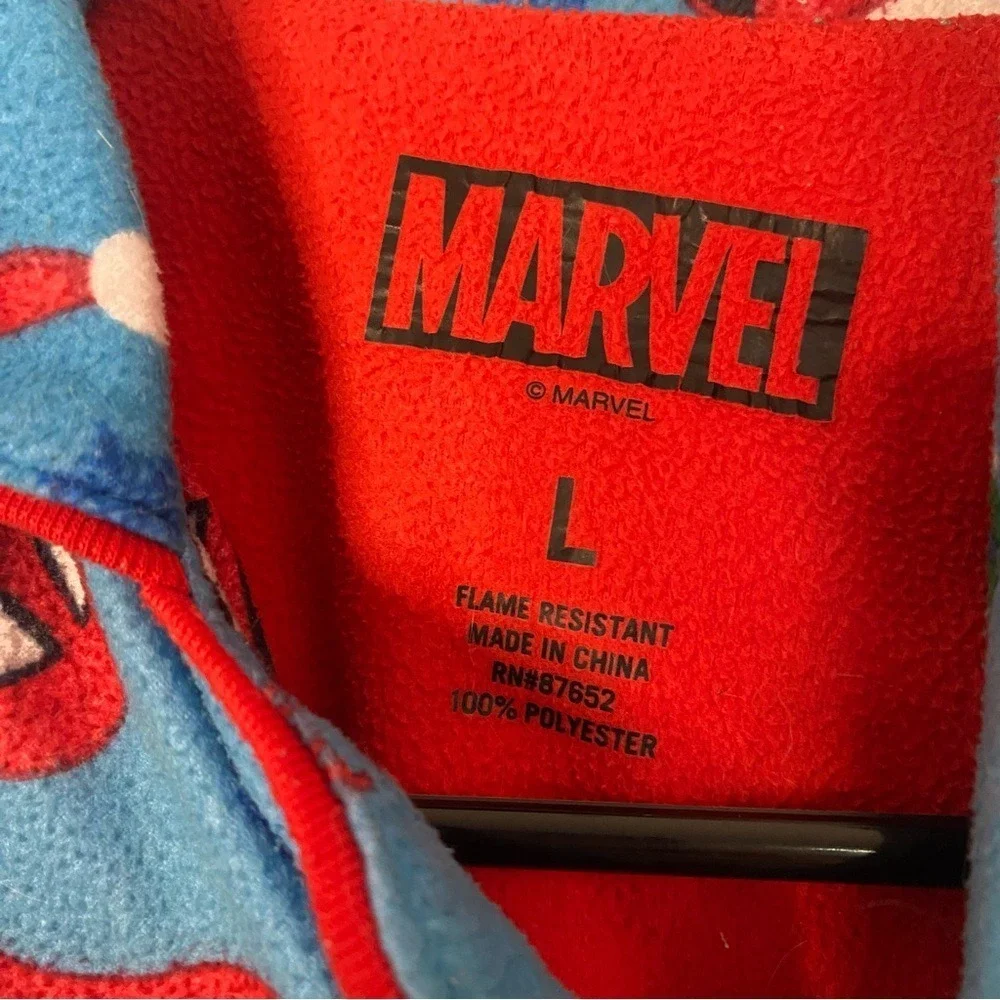 Bundle‎ & Save MARVEL Spiderman Christmas Pajamas 2 Piece Set Sz L Superheroes